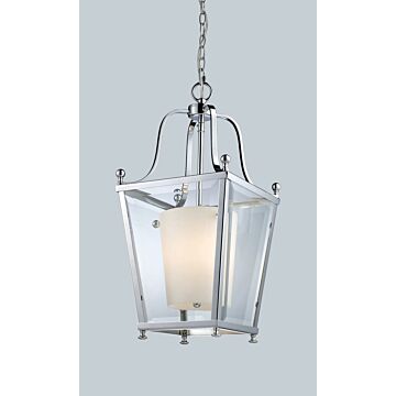 Z-Lite Ashbury 3-Light Pendant Light In Chrome