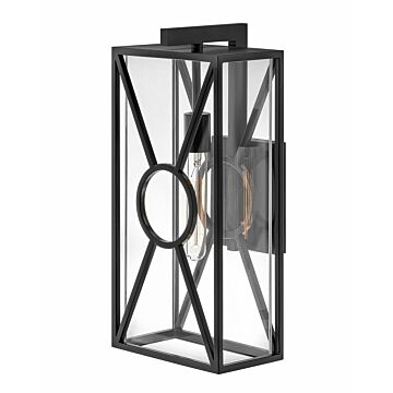 Hinkley Brixton 1-Light Outdoor Light In Black