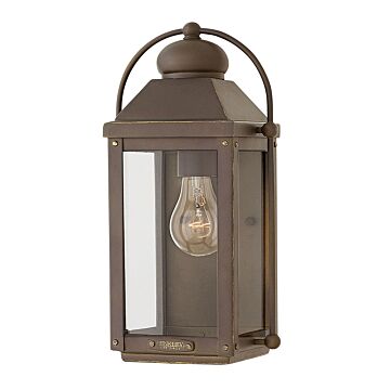 Hinkley Anchorage 1-Light Outdoor Light In Light Oiled Bronze