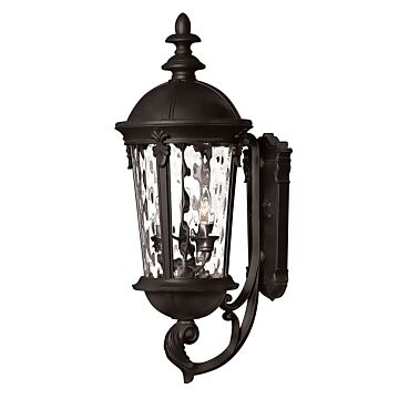 Hinkley Windsor 3-Light Outdoor Light In Black