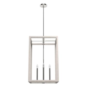 Squire Manor 4-Light Pendant in Chrome