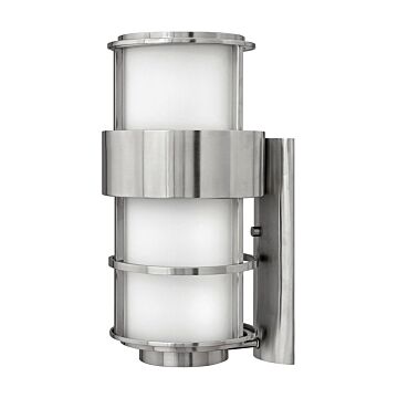 Hinkley Saturn 1-Light Outdoor Light In Stainless Steel