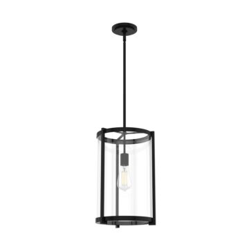 Hunter Astwood 1-Light Pendant in Matte Black