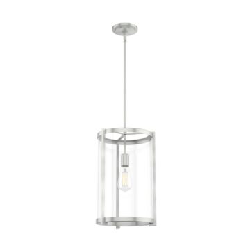 Hunter Astwood 1-Light Pendant in Brushed Nickel
