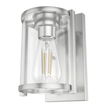 Hunter Astwood 1-Light Wall Sconce in Brushed Nickel