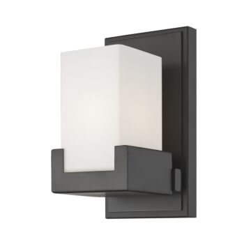 Z-Lite Peak 1-Light Bathroom Vanity Light In Bronze