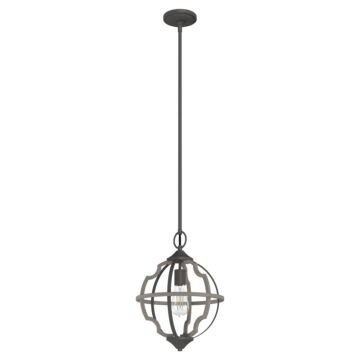 Hunter Stone Creek 1-Light Pendant in Noble Bronze