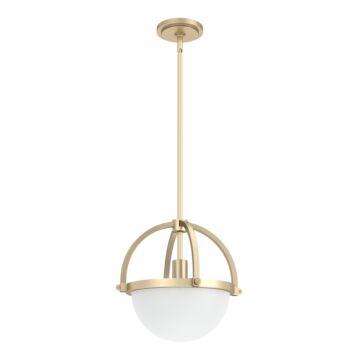 Hunter Wedgefield 1-Light Pendant in Alturas Gold