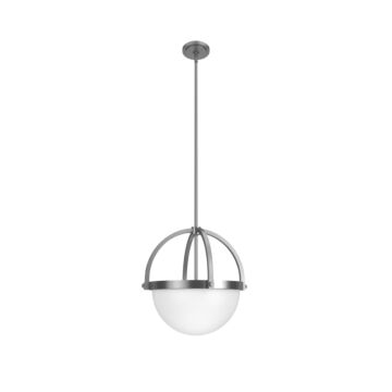 Hunter Wedgefield 3-Light Pendant in Brushed Nickel