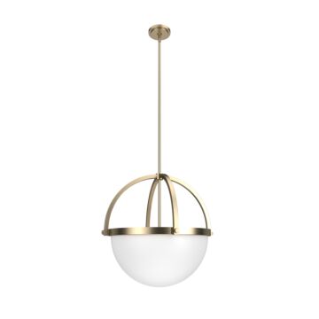 Hunter Wedgefield 4-Light Pendant in Alturas Gold