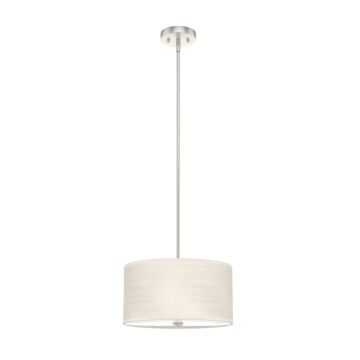Hunter Solhaven 2-Light Pendant in Bleached Alder