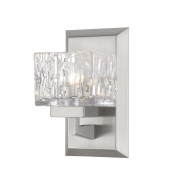 Z-Lite Rubicon 1-Light Wall Sconce In Brushed Nickel