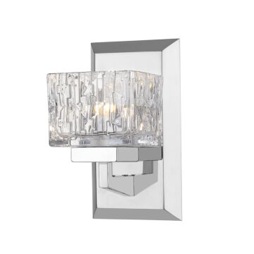 Z-Lite Rubicon 1-Light Wall Sconce In Chrome