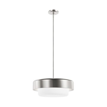 Station 3-Light Pendant in Brushed Nickel