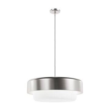 Station 4-Light Pendant in Brushed Nickel