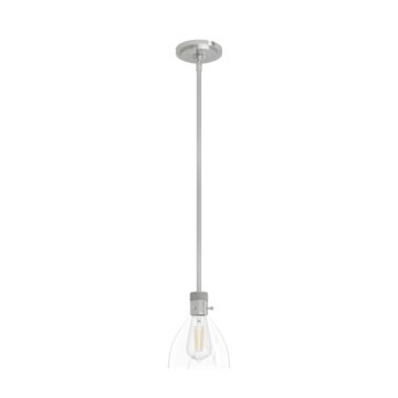 Hunter Van Nuys 1-Light Mini Pendant in Brushed Nickel