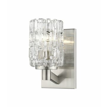 Z-Lite Aubrey 1-Light Wall Sconce In Brushed Nickel