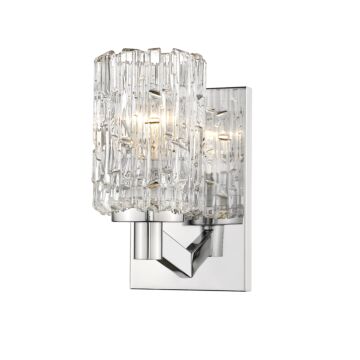 Z-Lite Aubrey 1-Light Wall Sconce In Chrome