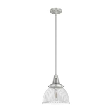 Hunter Cypress Grove 1-Light Pendant in Brushed Nickel