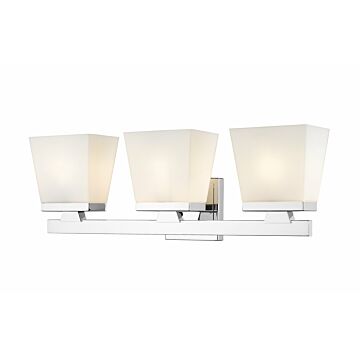 Z-Lite Astor 3-Light Bathroom Vanity Light In Chrome