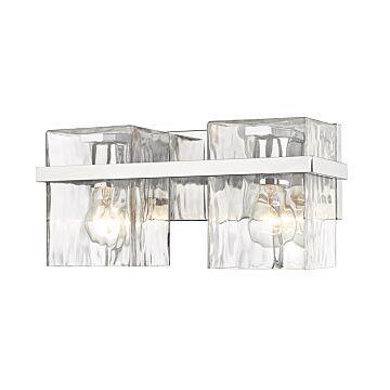 Z-Lite Bennington 2-Light Bathroom Vanity Light In Chrome