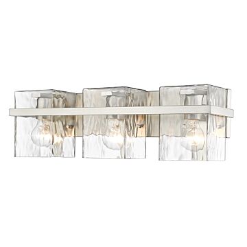 Z-Lite Bennington 3-Light Bathroom Vanity Light In Brushed Nickel
