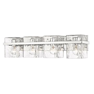 Z-Lite Bennington 4-Light Bathroom Vanity Light In Chrome