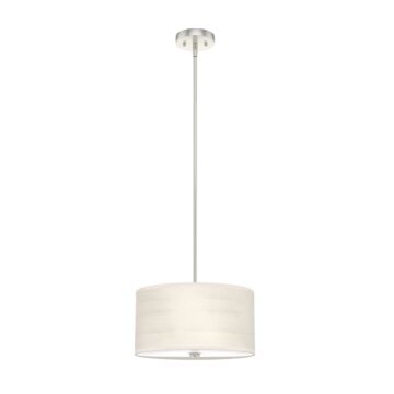 Hunter Solhaven 3-Light Pendant in Bleached Alder