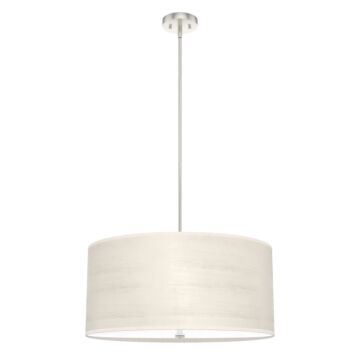 Hunter Solhaven 4-Light Pendant in Bleached Alder