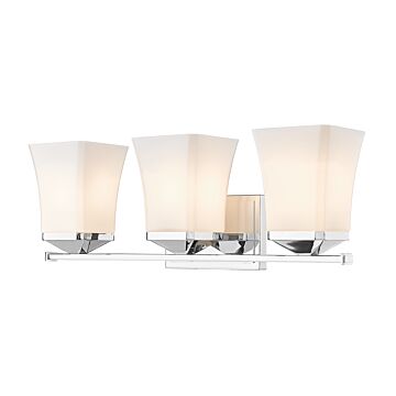 Z-Lite Darcy 3-Light Bathroom Vanity Light In Chrome