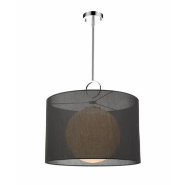Z-Lite Arosia 1-Light Pendant Light In Chrome
