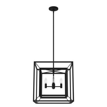 Hunter Doherty 4-Light Chandelier in Natural Iron