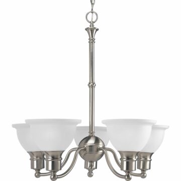 Madison 5-Light Chandelier in Brushed Nickel