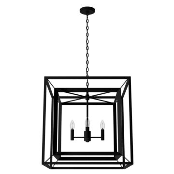 Hunter Doherty 4-Light Chandelier in Natural Iron