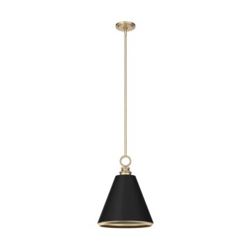 Hunter Klein 1-Light Metal Pendant in Alturas Gold