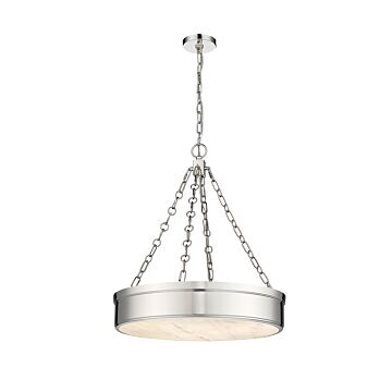 Anders 3-Light Pendant in Polished Nickel