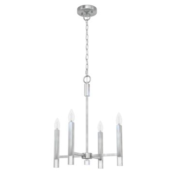 Hunter Sunjai 4-Light Pendant in Brushed Nickel