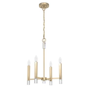 Hunter Sunjai 4-Light Pendant in Alturas Gold