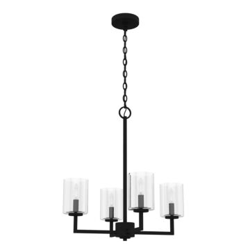 Hunter Kerrison 4-Light Chandelier in Natural Iron