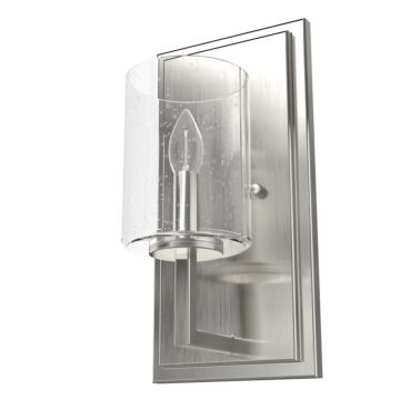 Hunter Kerrison 1-Light Wall Sconce in Brushed Nickel