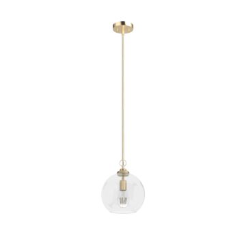 Hunter High Oaks 1-Light Pendant in Alturas Gold