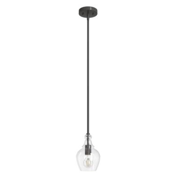 Hunter Maple Park 1-Light Mini Pendant in Noble Bronze
