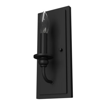 Southcrest 1-Light Wall Sconce in Flat Matte Black