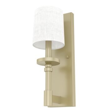 Hunter Briargrove 1-Light Wall Sconce in Painted Modern Brass
