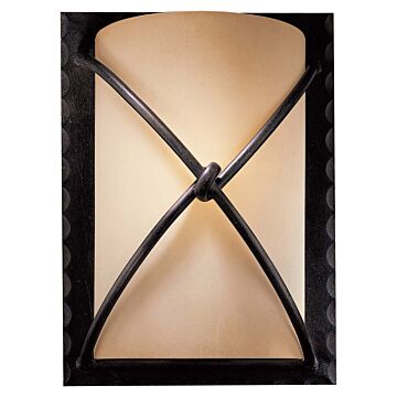 Aspen Ii One Light Wall Sconce in Aspen Bronze by MinkaLavery