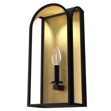Hunter Dukestown 1-Light Wall Sconce in Natural Iron