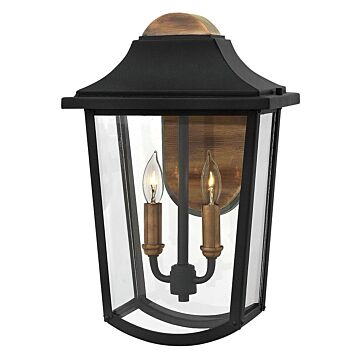 Hinkley Burton 2-Light Outdoor Light In Black
