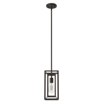 Hunter Doherty 1-Light Mini Pendant in Onyx Bengal