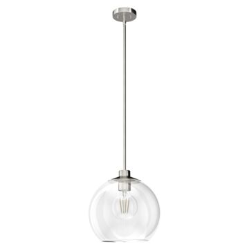 Hunter Xidane Large Pendant in Brushed Nickel