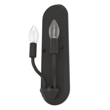 Hunter Merlin 2-Light Wall Sconce in Noble Bronze